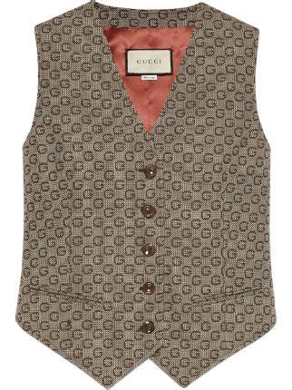 farfetch gucci waistcoat.